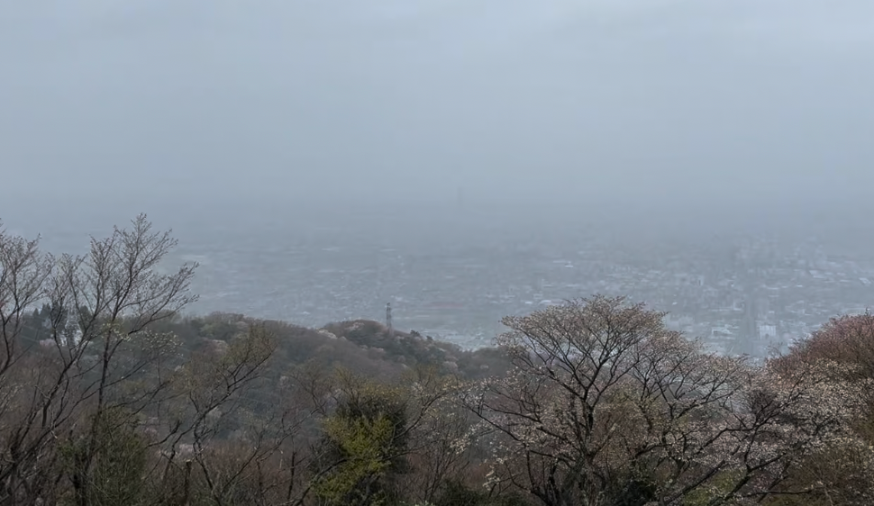 開幕日のとある場所　生駒山頂