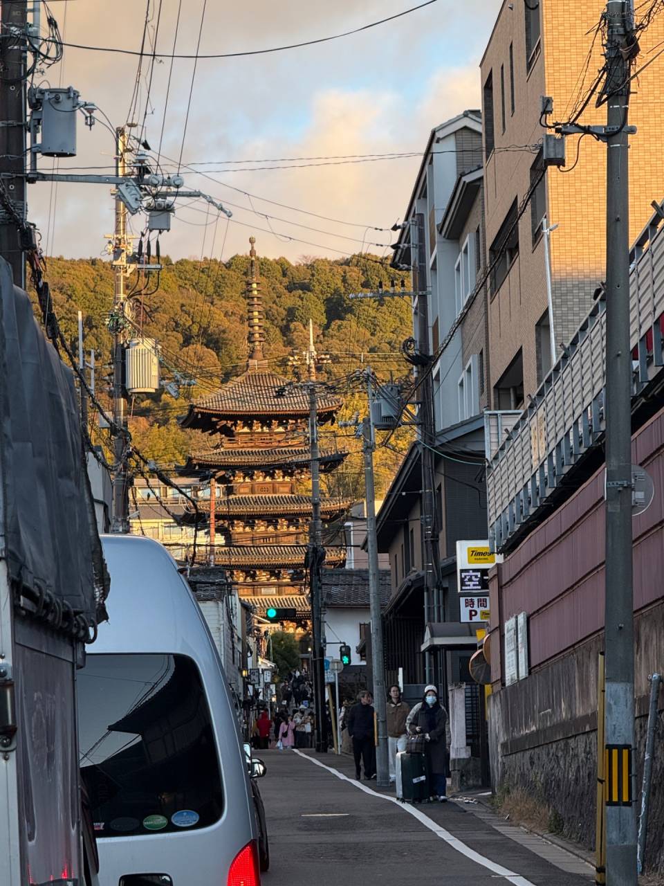 `京都の車窓　京都市